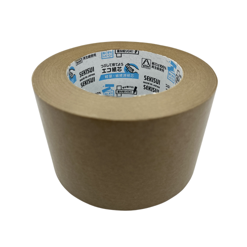 SEKISUI 504NS Smooth Framing Kraft Paper Tape (Brown) 75mm by 50m