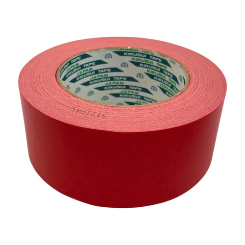 KIKUSUI Colour Kraft Tape (Red) 50mm x 50m