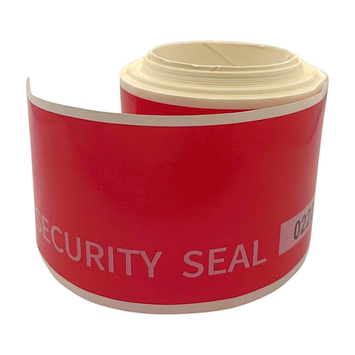 Security Label (Large) 50mm x 150mm (Pack of 100)