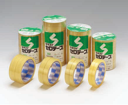 Sekisui 252 Cellulose Tape 12mm x 35m - 10 Pack