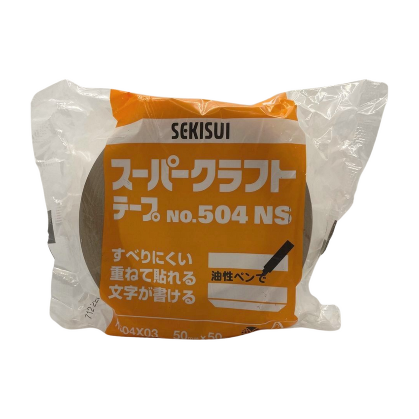 SEKISUI 504NS Kraft Paper Tape 50mm by 50m